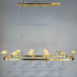 Подвесная Люстра Lotos Long 10 By Imperiumloft