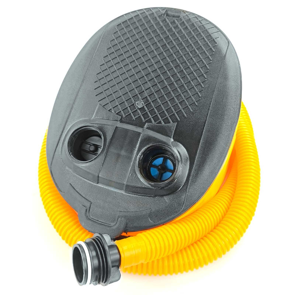 Насос ножной ПВХ Премьер 5л, желтый шланг