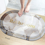 Коврик для ванной комнаты ZALEL 45х75 противоскользящее покрытие TY-213