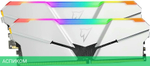 Оперативная память Netac Shadow RGB 16Gb DDR4 Silver (NTSRD4P32DP-16S)