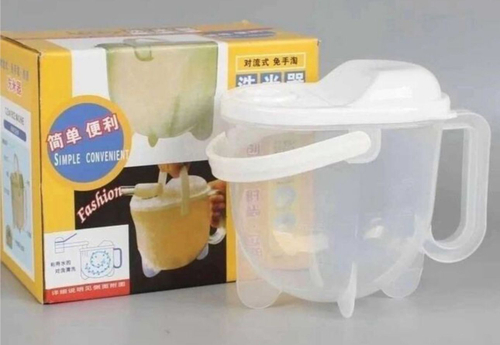 Рисомойка с удобной крышкой и ручкой