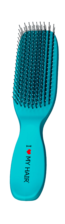 Парикмахерская щётка I Love My Hair "Spider ECO" 1501S M, матовая бирюзовая