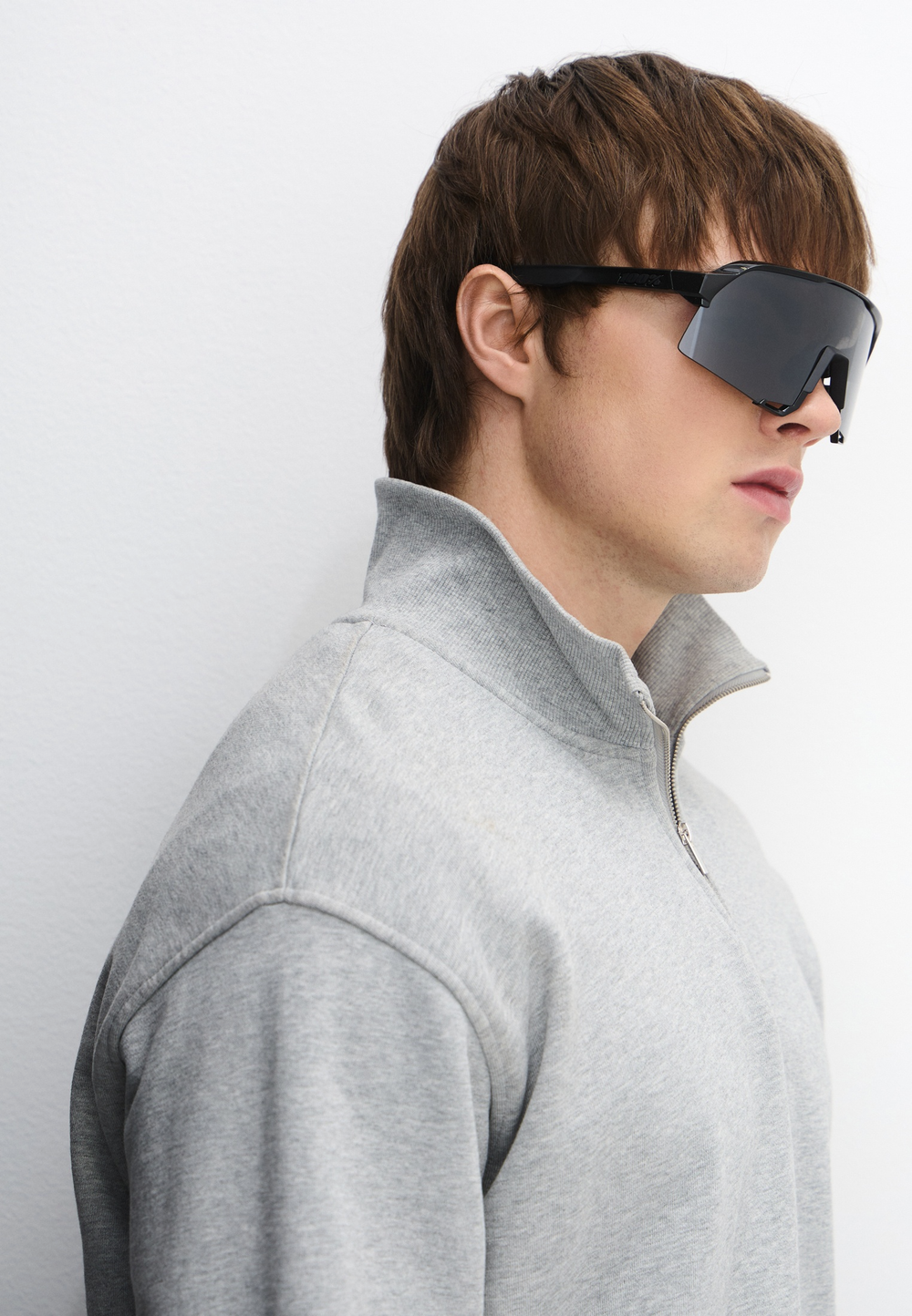 Спортивные очки с диоптриями 100% S3 Gloss Black Matte Black - Black Mirror Lens