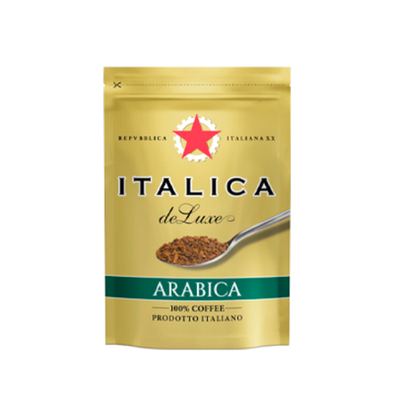 Кофе растворимый Italica de Luxe 100г