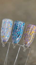 Бескислотная база серия FOIL FLAKES 15мл