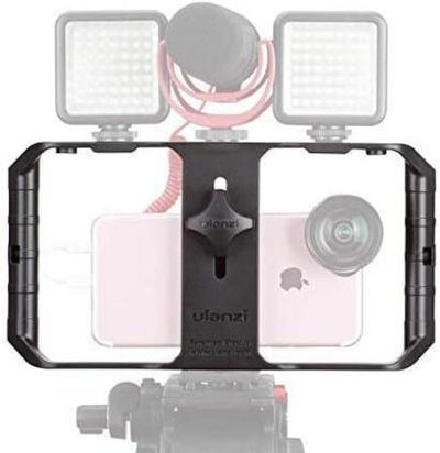 Клетка для смартфона U-Light Rig Pro + видеосвет Ulanzi VL49 х 2шт