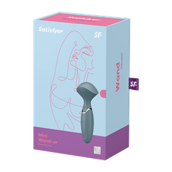 Вибромассажер Satisfyer Mini Wand-er, серый
