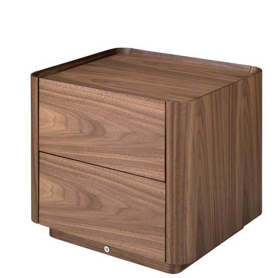 Прикроватная тумбочка с подсветкой Angel Cerda 7165, орех