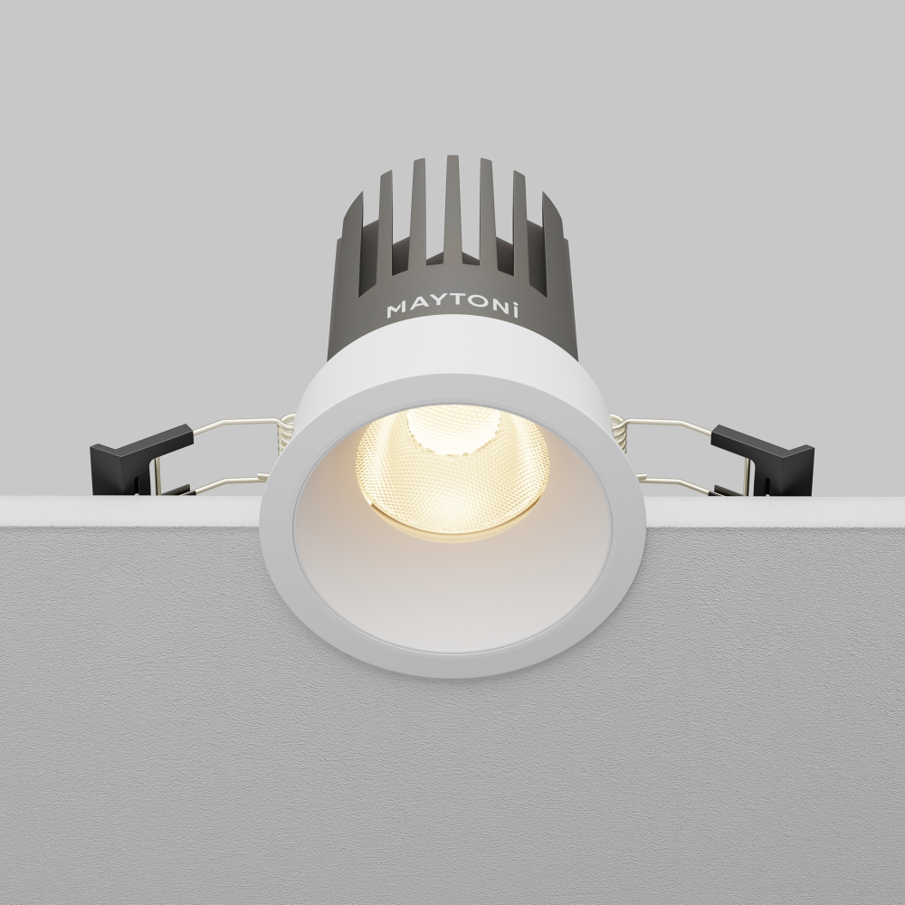 Встраиваемый светодиодный светильник Maytoni Dip DL117-15W-3K-W