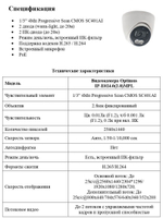 Видеокамера Optimus IP-E024.0(2.8)MPL