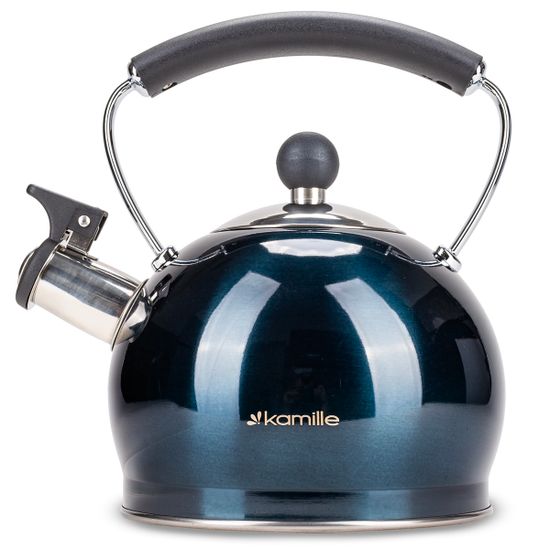 Чайник 2 л. из нержавеющей стали со свистком Kamille KM 0872