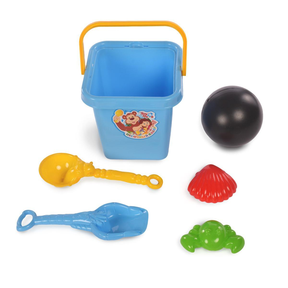 Песочный набор с машинкой и ведерком BTG-104-2