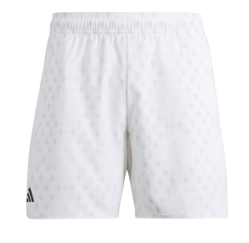 Мужские теннисные шорты Adidas Club Graphic Tennis 9" - white/grey