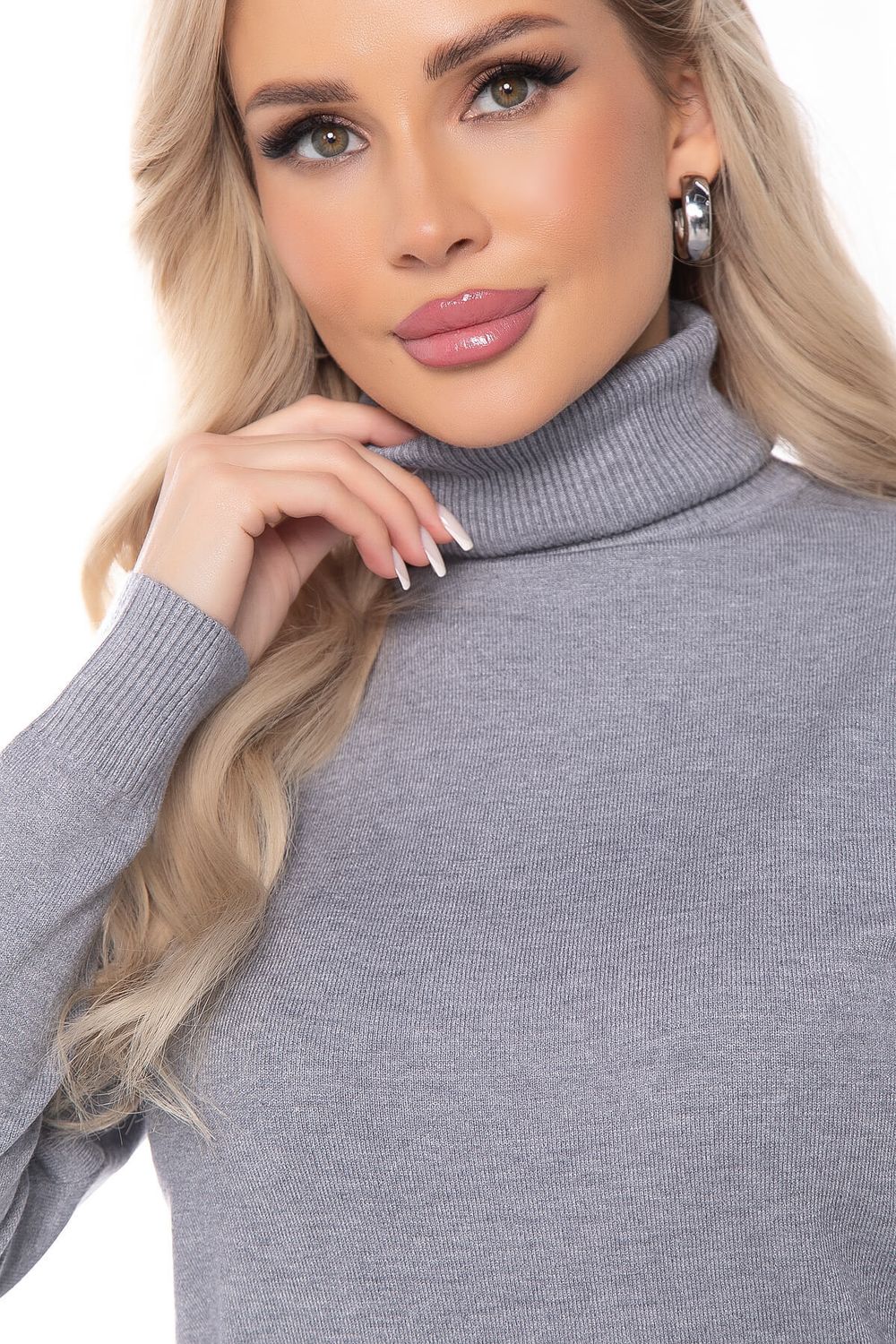 Водолазка Зимняя история (серая) Б14525-20М LT Collection