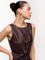 Колье "Valencia" Extra long Gold