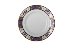 Трехпредметный комплект чайный 230 мл форма Весенняя рисунок Народные узоры арт. 81.18074.00.1