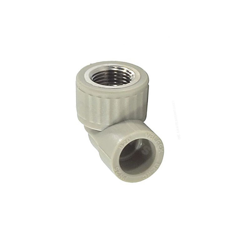 Угольник комбинированный Valfex, DN 20, PN 25, G-3/4'', ВР, серый