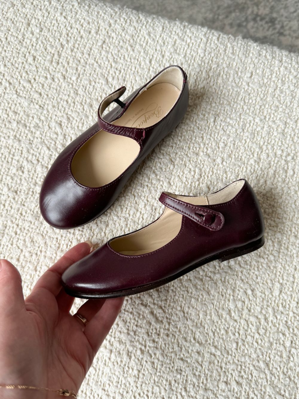 Кожаные туфли Bonpoint, 26