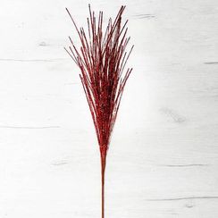 Ветвь Новогодняя красная 80 см., Christmas DeLuxe (89148)