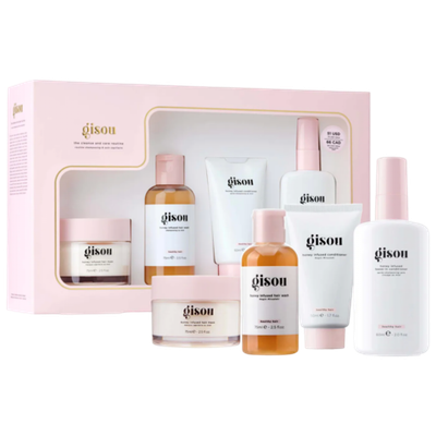 GISOU Hydrating Cleanse & Care Set Honey Infused