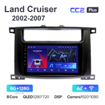Teyes CC2 Plus 9"для Toyota Land Cruiser 2002-2007