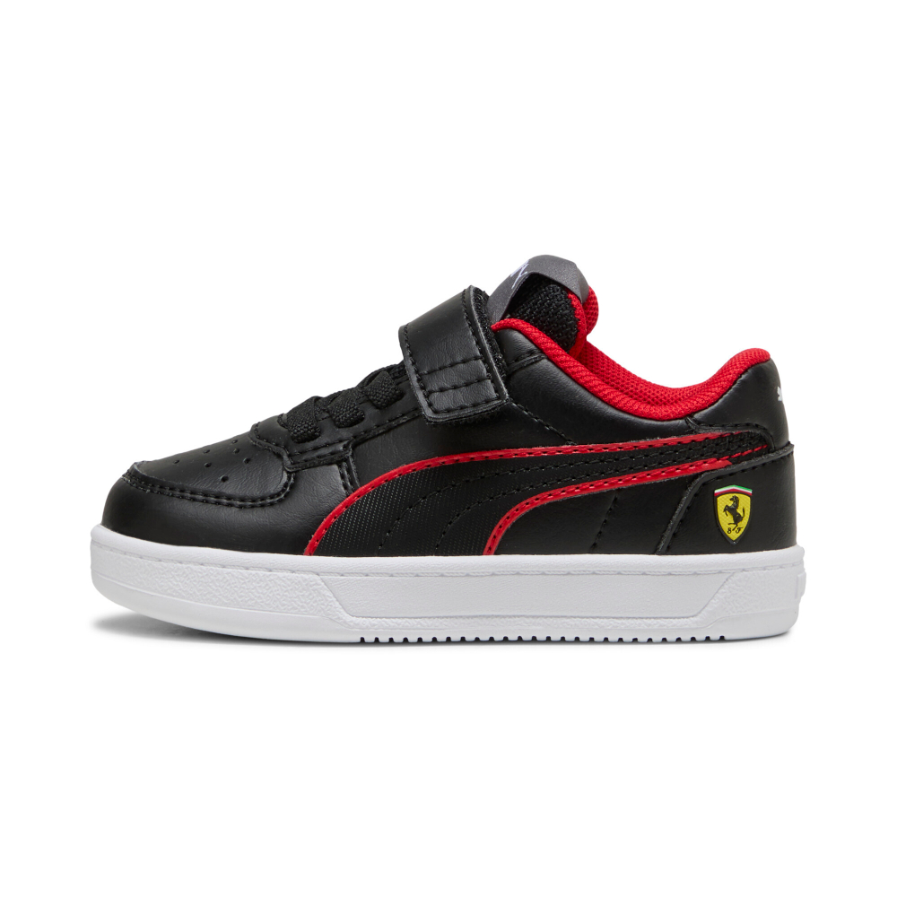 PUMA X SCUDERIA FERRARI ДЕТСКИЕ КРОССОВКИ CAVEN 2.0, ЧЕРНЫЙ