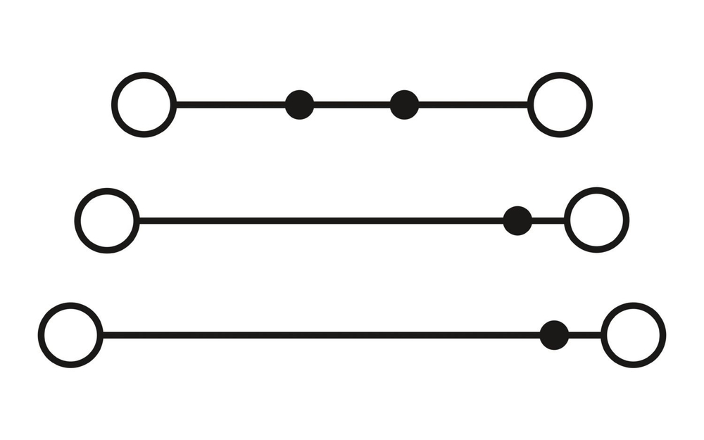 3046703 - UT 6-3L - Многоярусный клеммный модуль