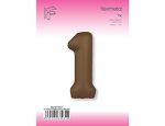 Ф ЦИФРА 1 40" SLIM Choco Brown