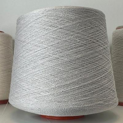 GRACE - Botto Giuseppe; 88% лен, 12% люрекс; 2300м/100гр; col. 7017, цвет: светло серый, люрекс серебро; S718