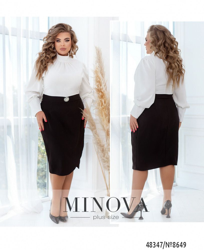 Платье 8649-молоко Minova