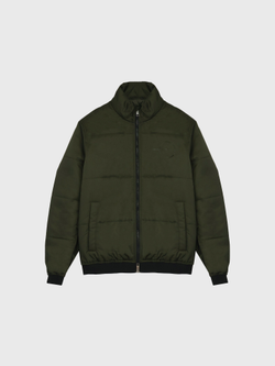 Утепленная куртка Armani Exchange Black / Dark Green