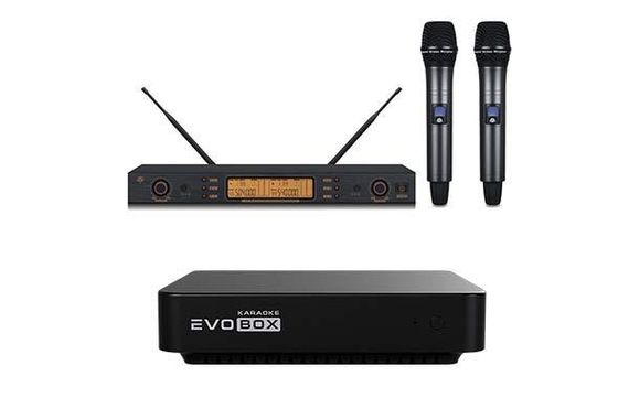 Комплект караоке на базе Evobox с микрофоном Arthur Forty U-9300C