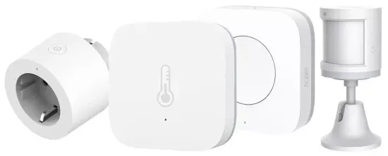 Комплект умного дома Aqara с умной розеткой, работает с Алисой