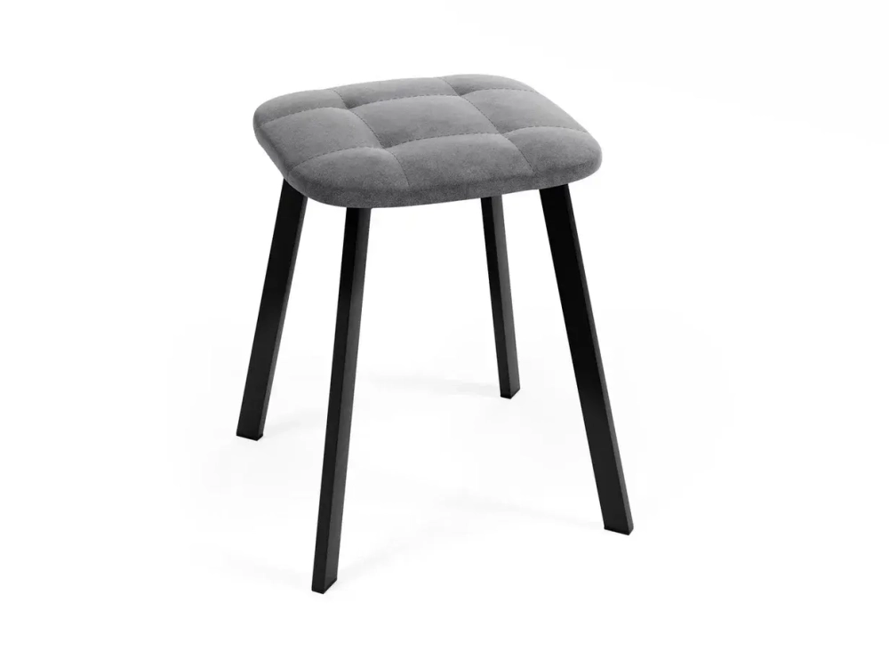 Табурет Крафт KV Серый Vivaldi 7 / Черный