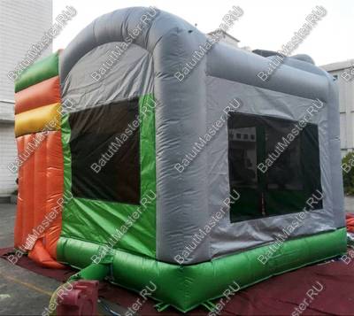 Коммерческий надувной батут "Слоник" с крышей