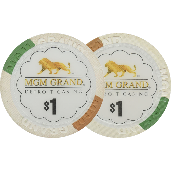 MGM Grand Casino $1 Chip №3