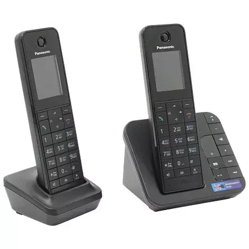 Радиотелефон PANASONIC KX-TGH222 (RUB) Черный