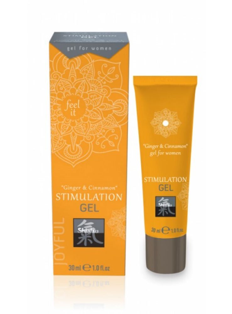 Shiatsu STIMULATION GEL Ginger &amp; Cinnamon Интимный гель 30 мл (30 мл)