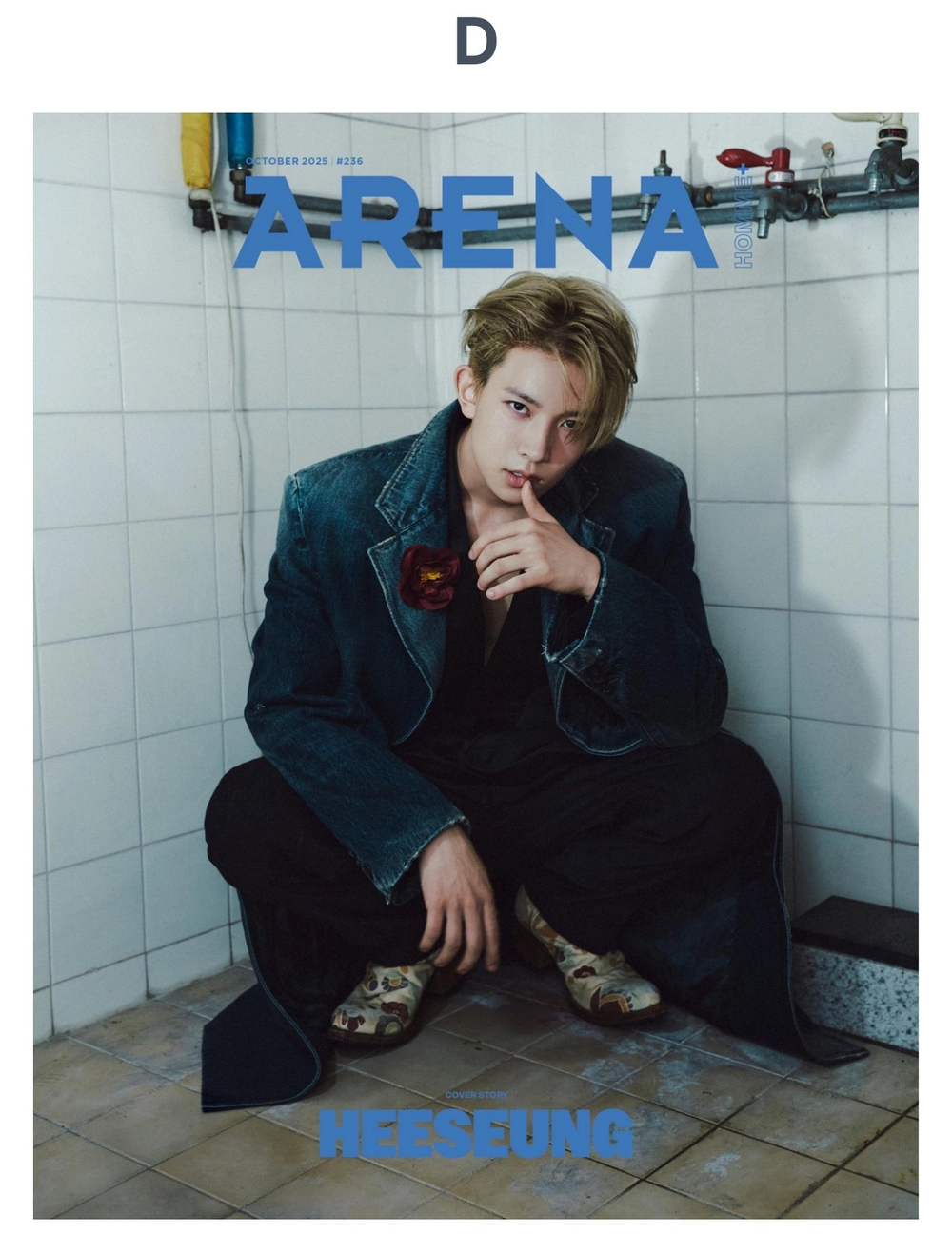 Журнал ARENA HOMME + KOREA ENHYPEN