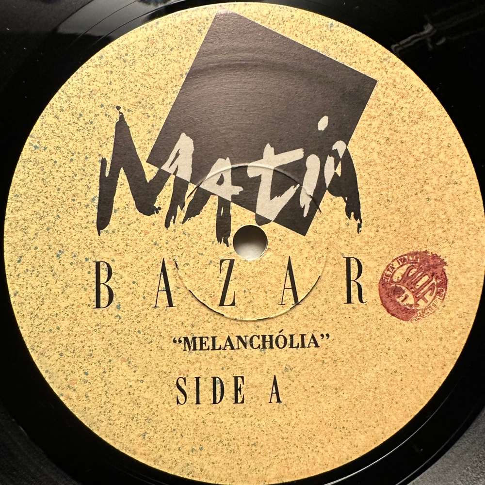 Matia Bazar - Melancholia (Италия 1985г.)