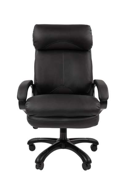 Офисное кресло Chairman 505 экопремиум черный (черный пластик)