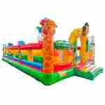 Коммерческий надувной батут «Веселый клоун», 9*6*4,5 м