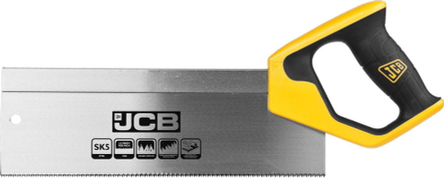 Пила JCB для стусла, полотно из стали SK5, 3-х гранные зубья, двухкомпонентная рукоятка, усиленный обушок, 300мм