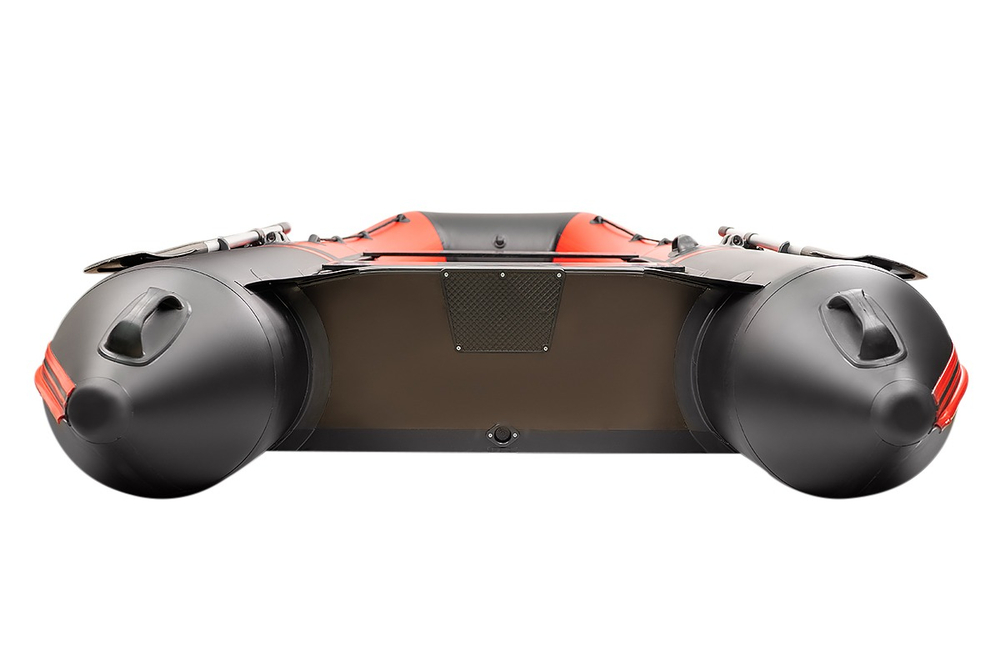 YACHTMAN-340 СК (Яхтман) красный-черный (лодка ПВХ под мотор с усилением)