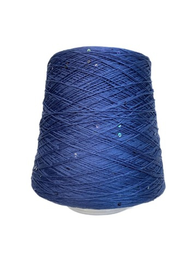 Пряжа на бобине (Италия)95% хлопок с пайетками 5% п/л 100г-450м 340г