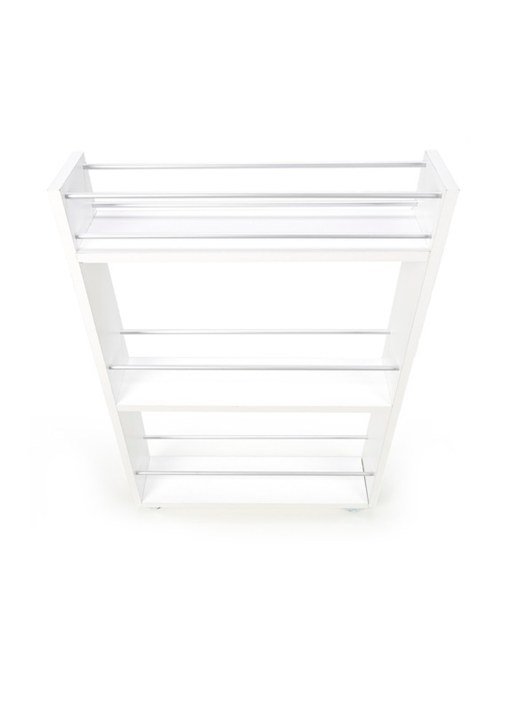 Полка выдвижная, для кухни и ванной комнаты 76х52х16 см, 3-х этажная, белый