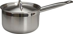 Сотейник 2,8л нерж.тройное дно d=180 h=110 luxstahl индукция