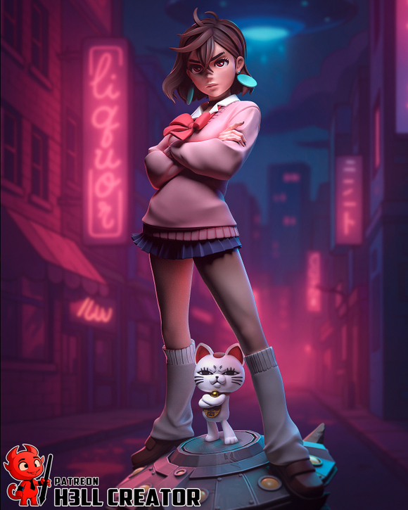 Момо Аясэ Дандадан Фигурка Momo Ayase Dandadan