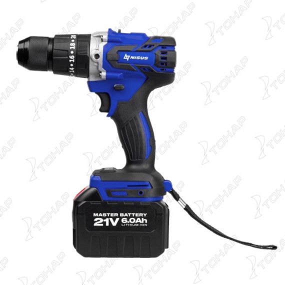 Шуруповерт Nisus 21V 6A (N-CJ-1001)