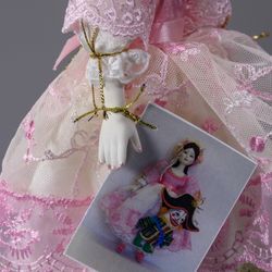 Кукла Маша с щелкунчиком